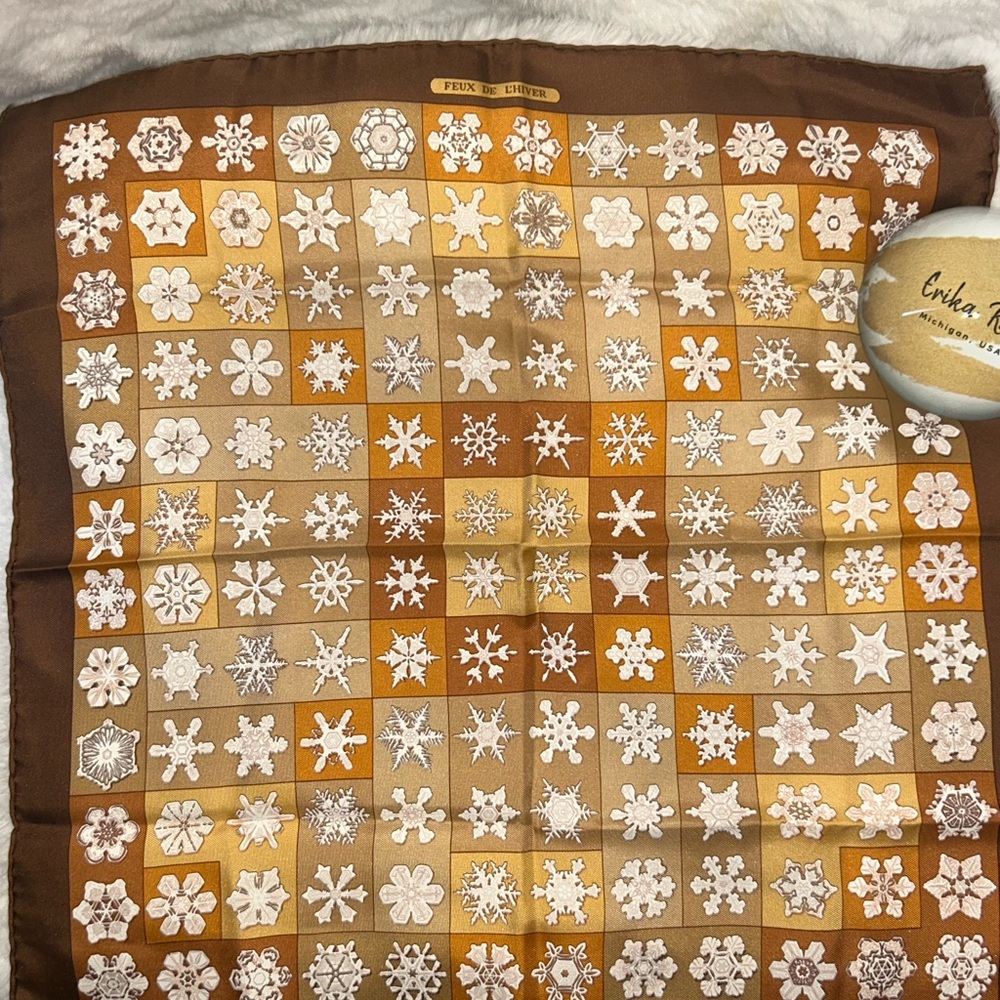 Hermes De L’Hiver Vauzelles Scarf- RARE‎